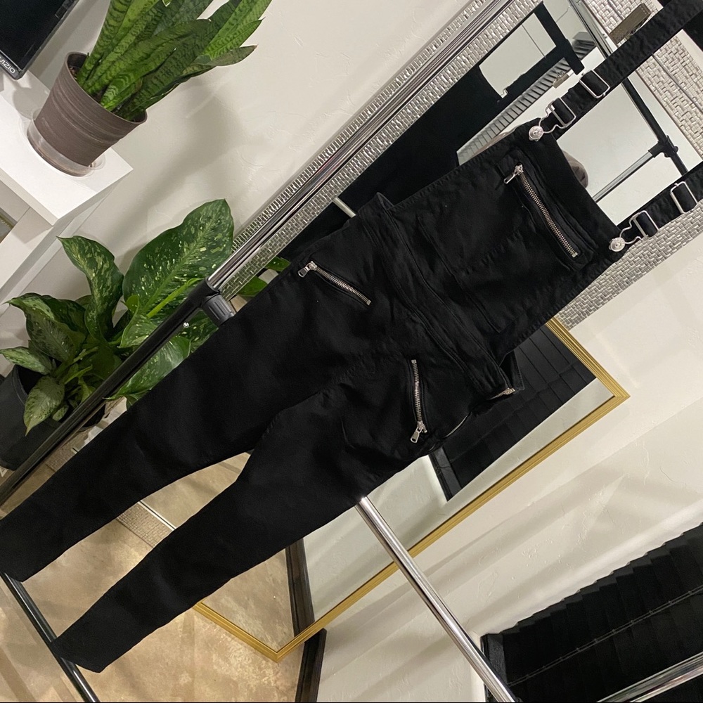 H&M black overalls